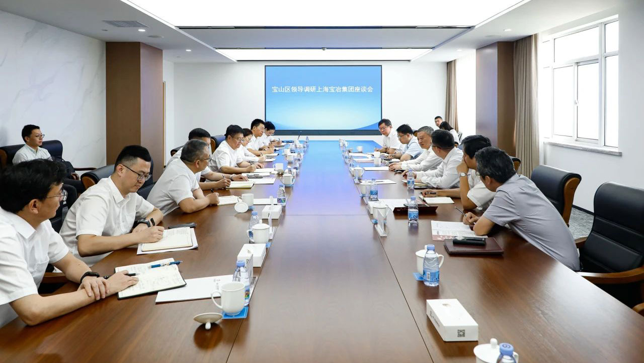 宝山区委书记李晨昊一行调研上海九游会官网